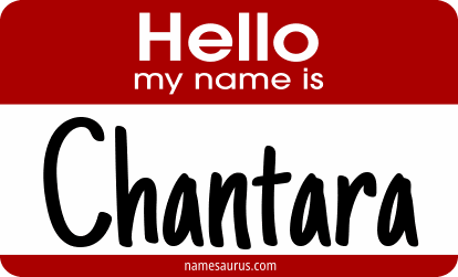 Hello my name is Chantara png download