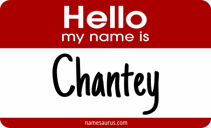 Hello my name is Chantey png download