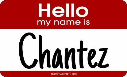 Hello my name is Chantez png download