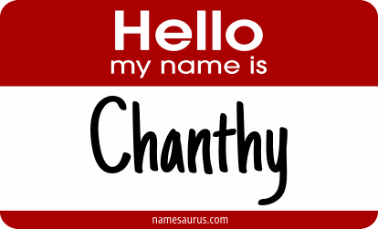Hello my name is Chanthy png download