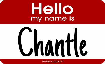 Hello my name is Chantle png download