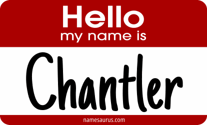 Hello my name is Chantler png download