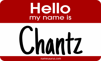 Hello my name is Chantz png download