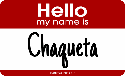 Hello my name is Chaqueta png download