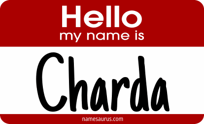 Hello my name is Charda png download