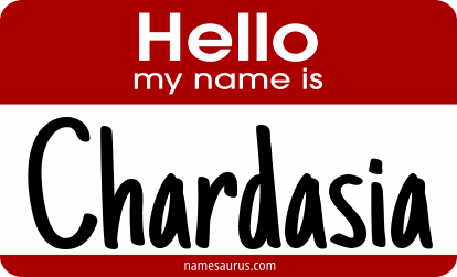 Hello my name is Chardasia png download