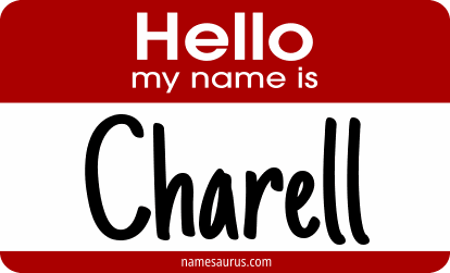 Hello my name is Charell png download
