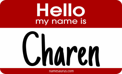Hello my name is Charen png download
