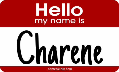 Hello my name is Charene png download