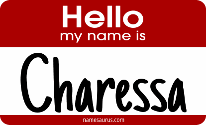 Hello my name is Charessa png download