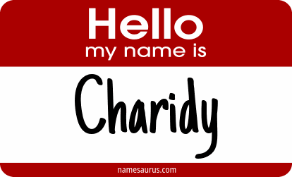 Hello my name is Charidy png download