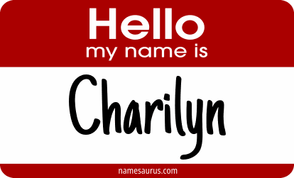 Hello my name is Charilyn png download