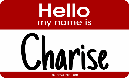 Hello my name is Charise png download
