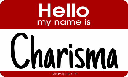Hello my name is Charisma png download