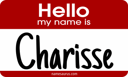 Hello my name is Charisse png download