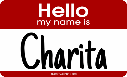 Hello my name is Charita png download