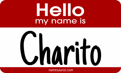 Hello my name is Charito png download