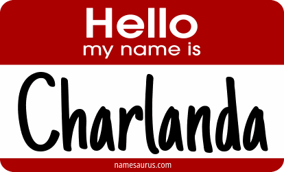 Hello my name is Charlanda png download