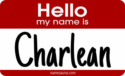 Hello my name is Charlean png download