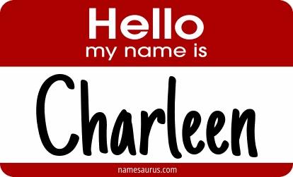 Hello my name is Charleen png download