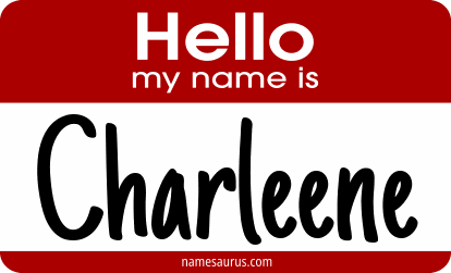 Hello my name is Charleene png download