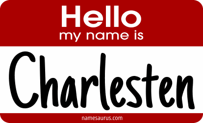 Hello my name is Charlesten png download