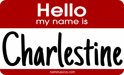 Hello my name is Charlestine png download