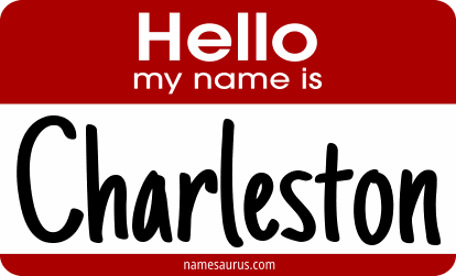 Hello my name is Charleston png download