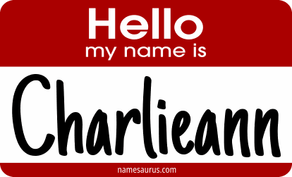 Hello my name is Charlieann png download