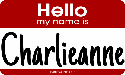 Hello my name is Charlieanne png download