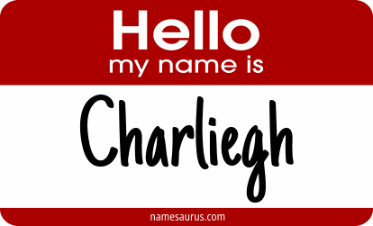 Hello my name is Charliegh png download