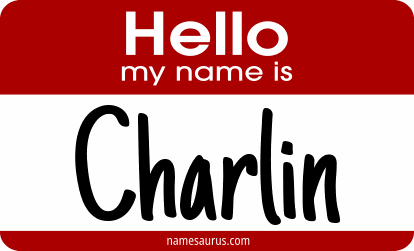 Hello my name is Charlin png download
