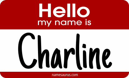 Hello my name is Charline png download
