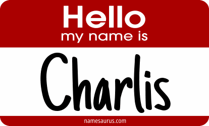 Hello my name is Charlis png download