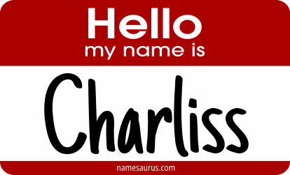 Hello my name is Charliss png download