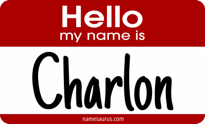 Hello my name is Charlon png download