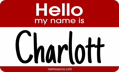 Hello my name is Charlott png download