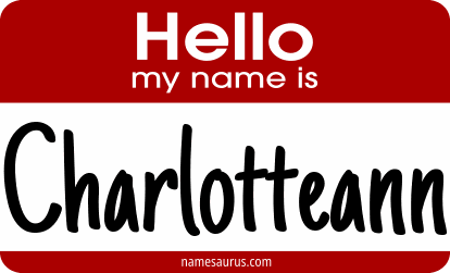 Hello my name is Charlotteann png download