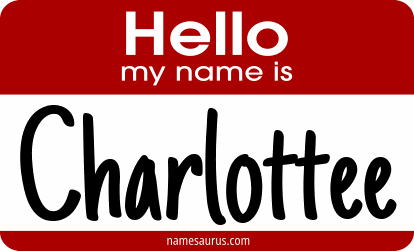 Hello my name is Charlottee png download