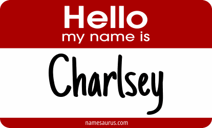 Hello my name is Charlsey png download