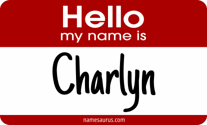 Hello my name is Charlyn png download