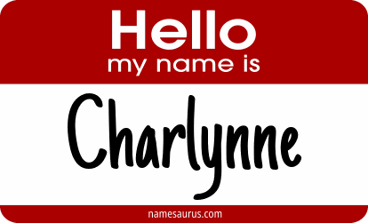 Hello my name is Charlynne png download
