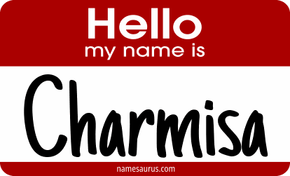 Hello my name is Charmisa png download