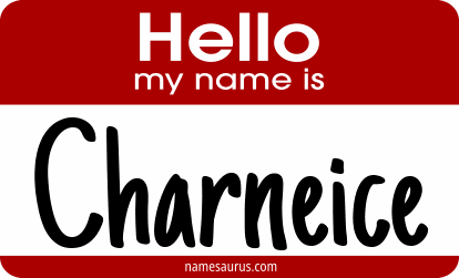 Hello my name is Charneice png download