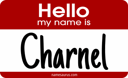 Hello my name is Charnel png download