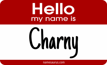 Hello my name is Charny png download