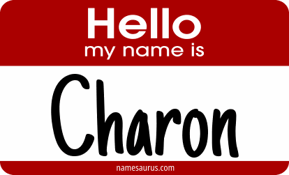 Hello my name is Charon png download