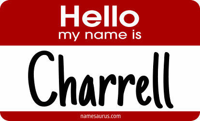 Hello my name is Charrell png download