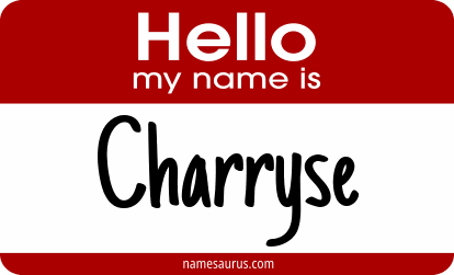Hello my name is Charryse png download