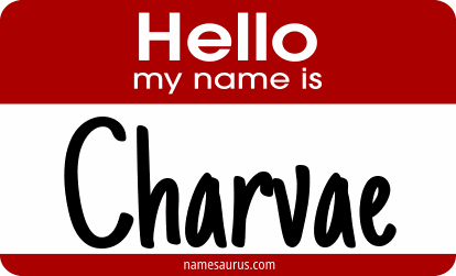 Hello my name is Charvae png download